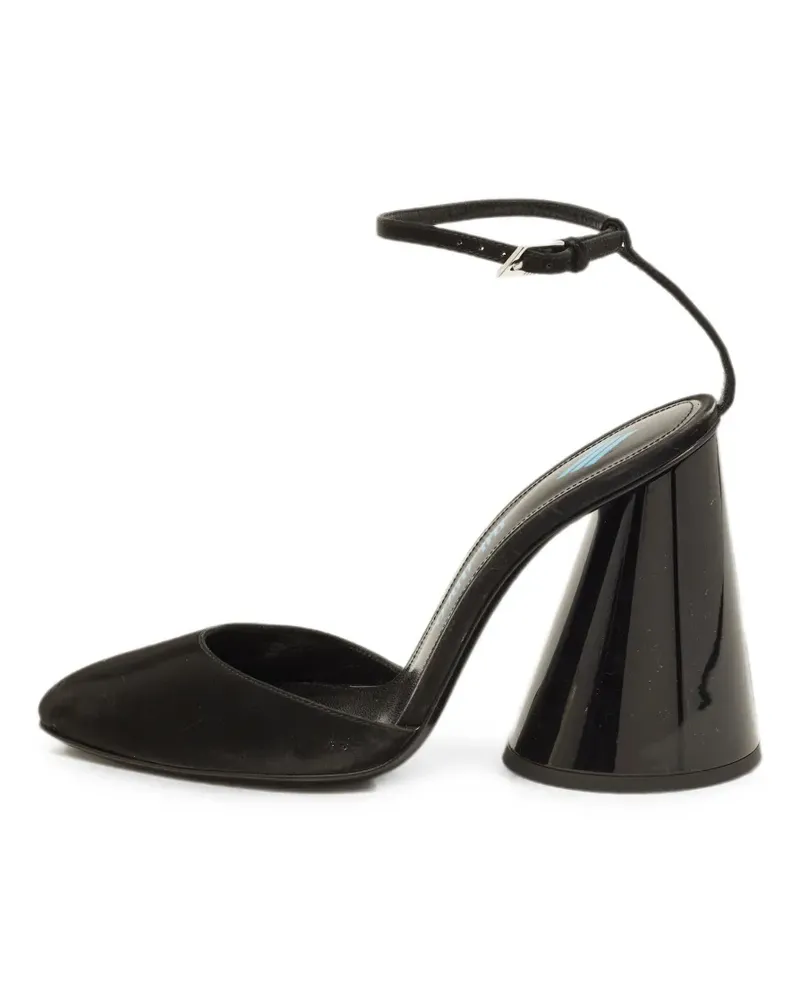 ATTICO Luz Pumps mit Knöchelriemen - Schwarz Schwarz