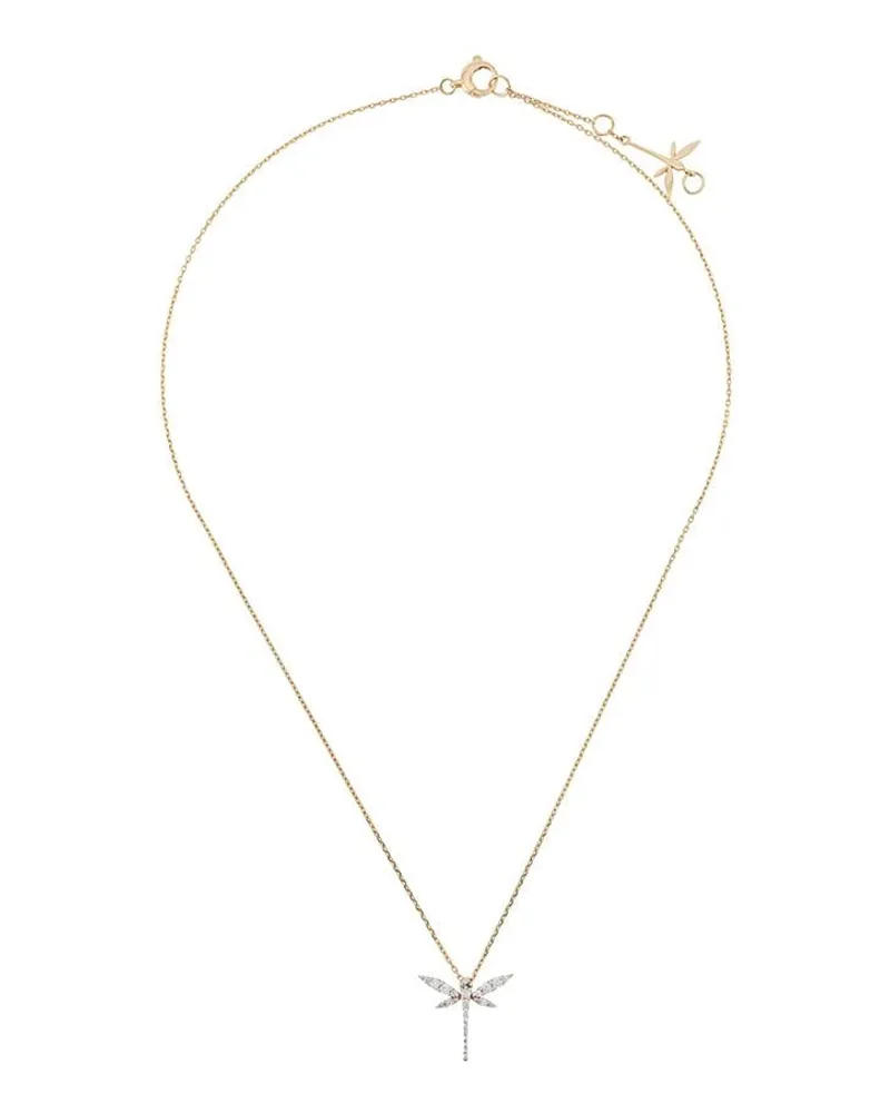 ANAPSARA 18kt Gelbgoldhalskette mit Diamanten