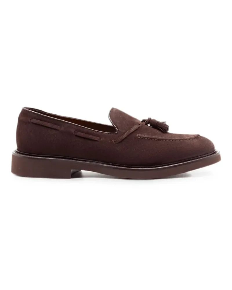 Doucal´s tassel suede loafers - Braun Braun