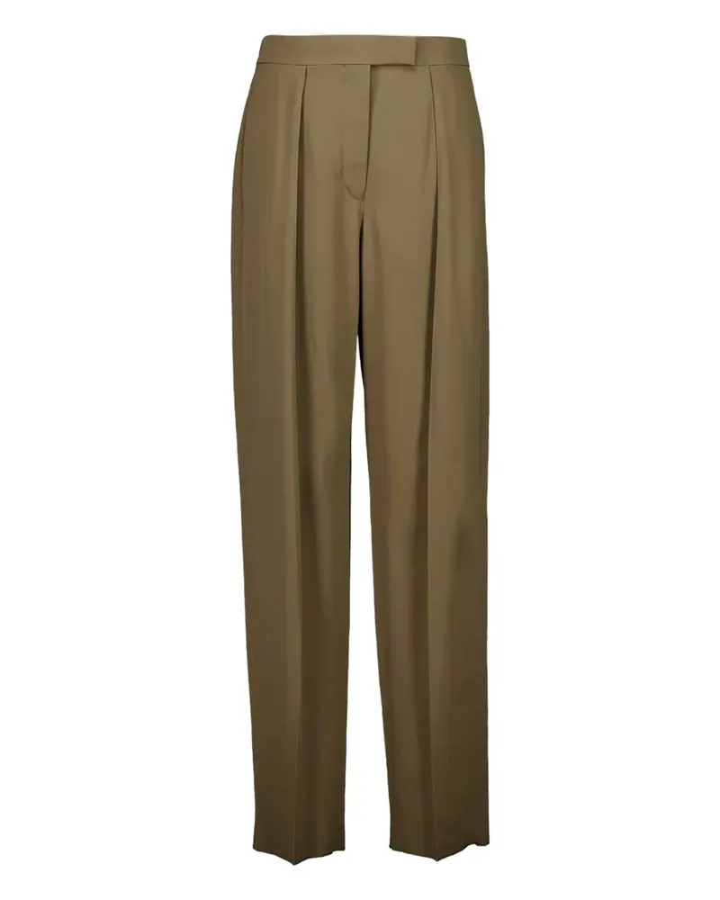 Ferragamo Hose mit Bundfalten - Braun Braun