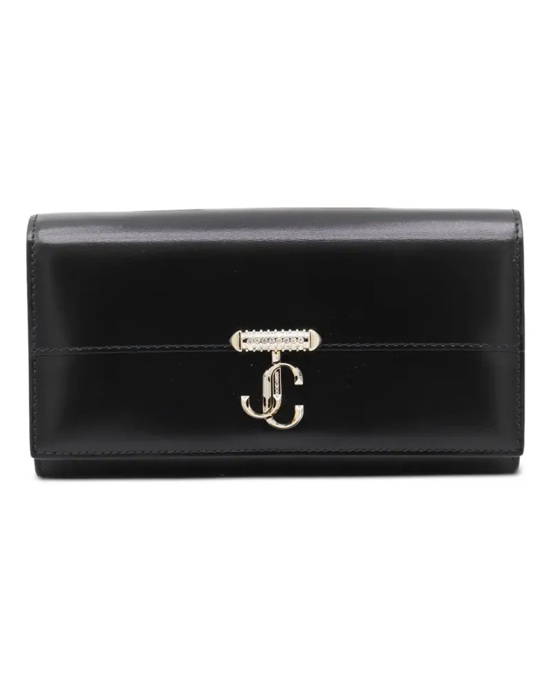 Jimmy Choo Avenue Portemonnaie - Schwarz Schwarz
