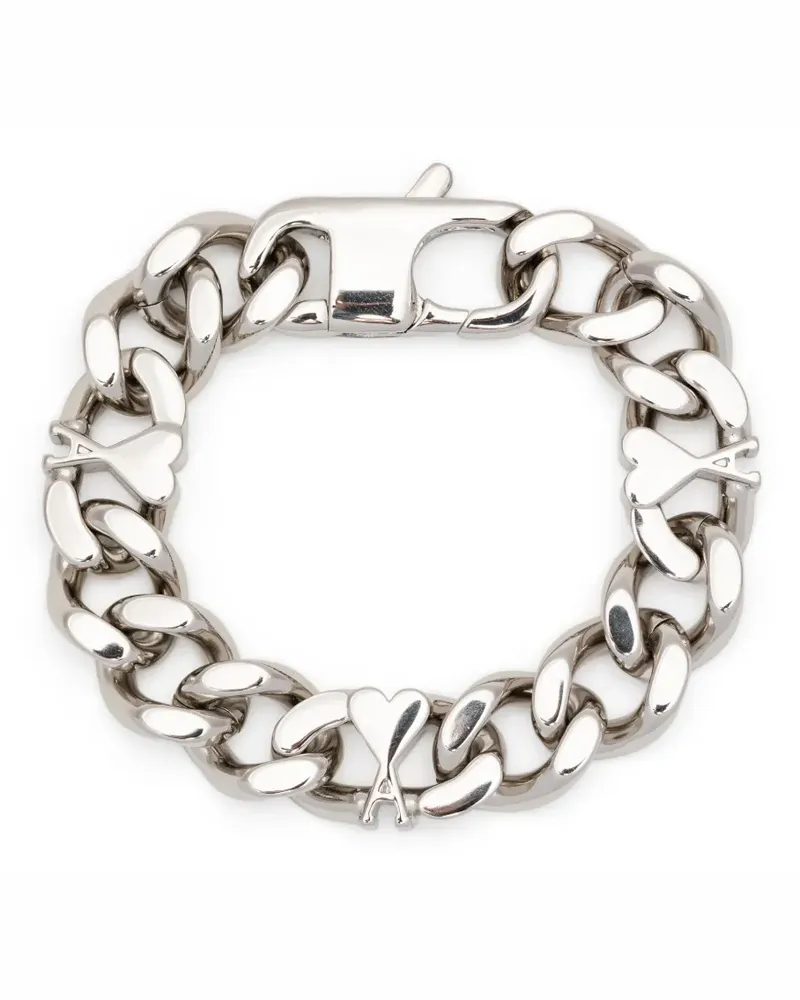 AMI Paris Ami de Coeur Armband - Silber Silber