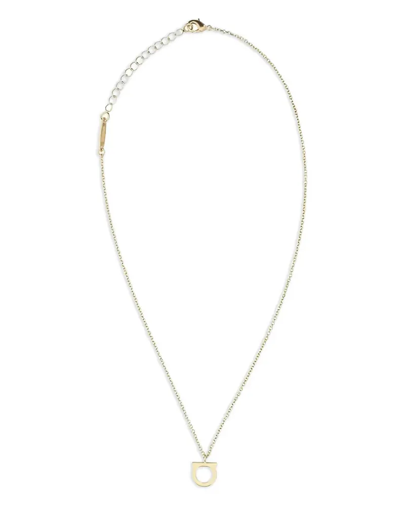 Ferragamo Halskette mit Gancini-Anhänger - Gold Gold