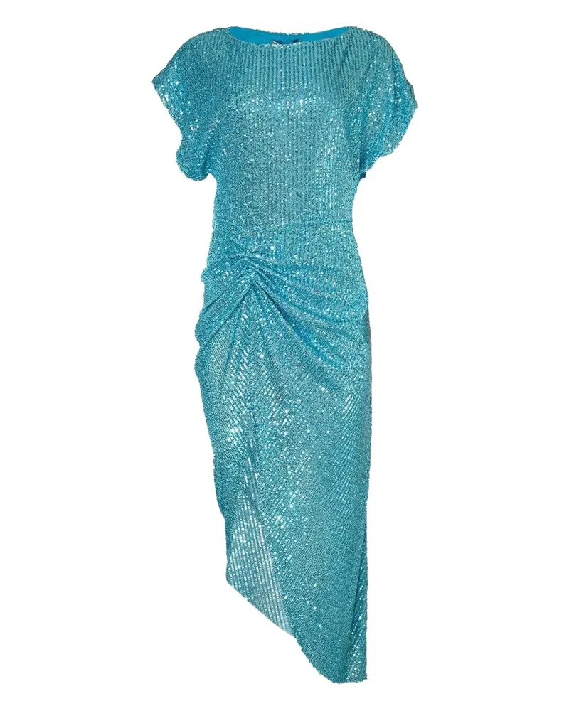 In The Mood for Love Bercot Kleid - Blau Blau