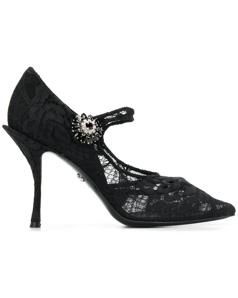 Dolce & Gabbana Klassische Mary Janes - Schwarz Schwarz