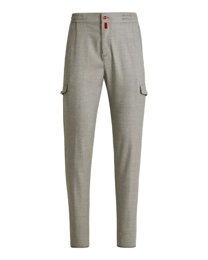 Kiton Cargohose aus Schurwolle - Grau Grau