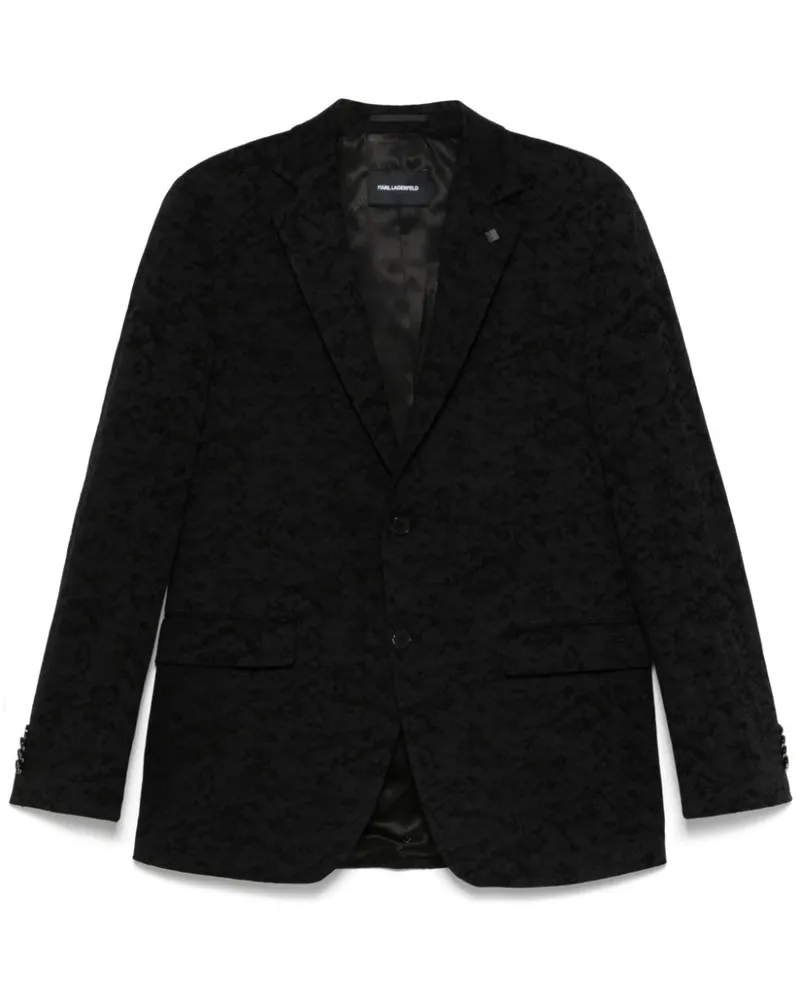Karl Lagerfeld Clever Blazer - Schwarz Schwarz