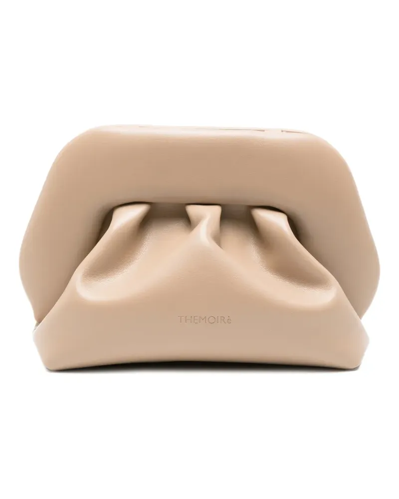 THEMOIRÈ Geraffte Clutch - Nude Nude
