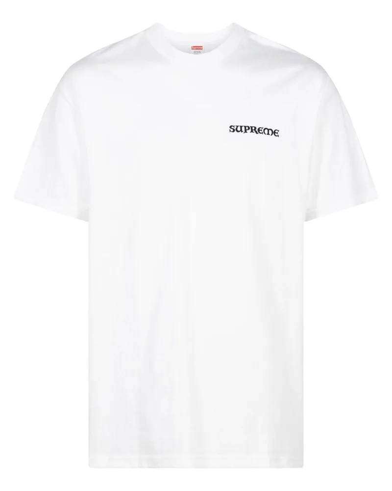 Supreme Being Worship T-Shirt aus Baumwolle - Weiß Weiß