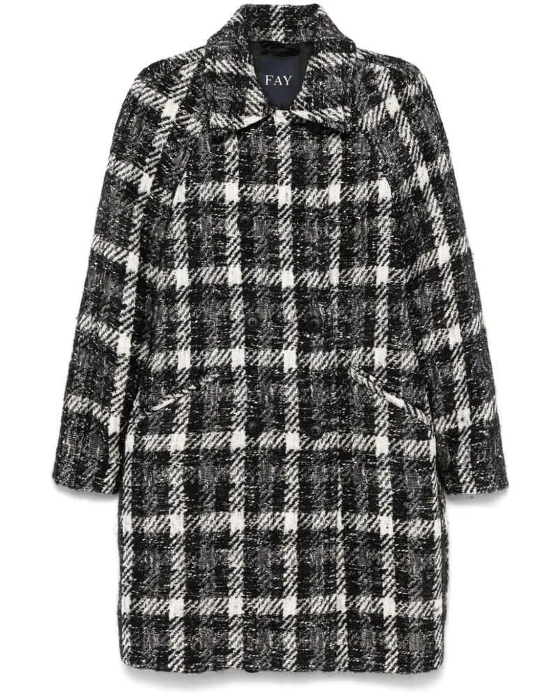 Fay Klassische Cabanjacke - Schwarz Schwarz