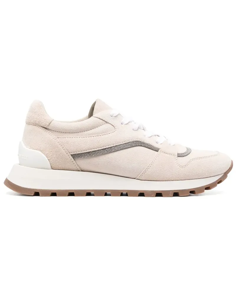 Brunello Cucinelli Klassische Sneakers - Nude Nude
