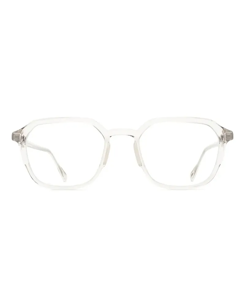 Mykita Brille mit geometrischem Gestell - Weiß Weiß