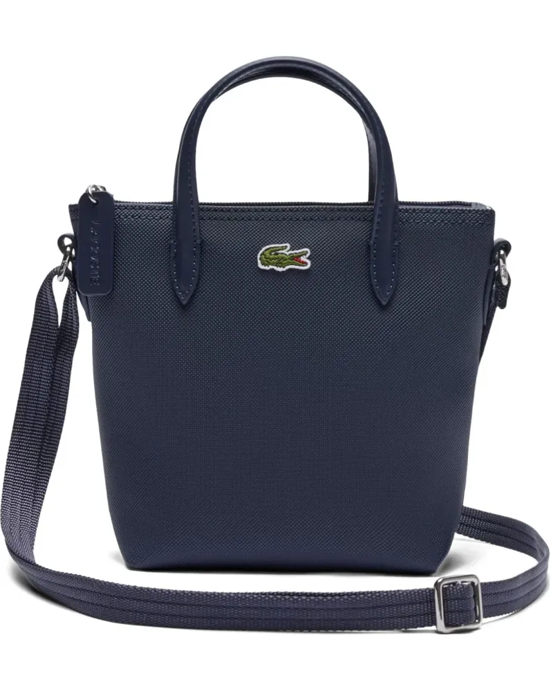Lacoste mini L.12.12 Concept tote bag - Schwarz Schwarz