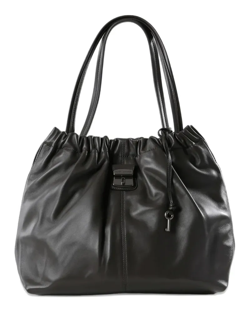 Marc Jacobs The Cristina ruched tote bag - Schwarz Schwarz