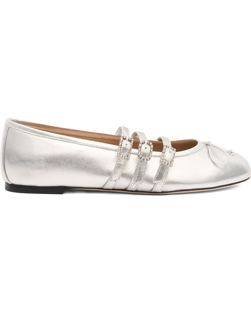 Stuart Weitzman Celeste ballet flats - Silber Silber