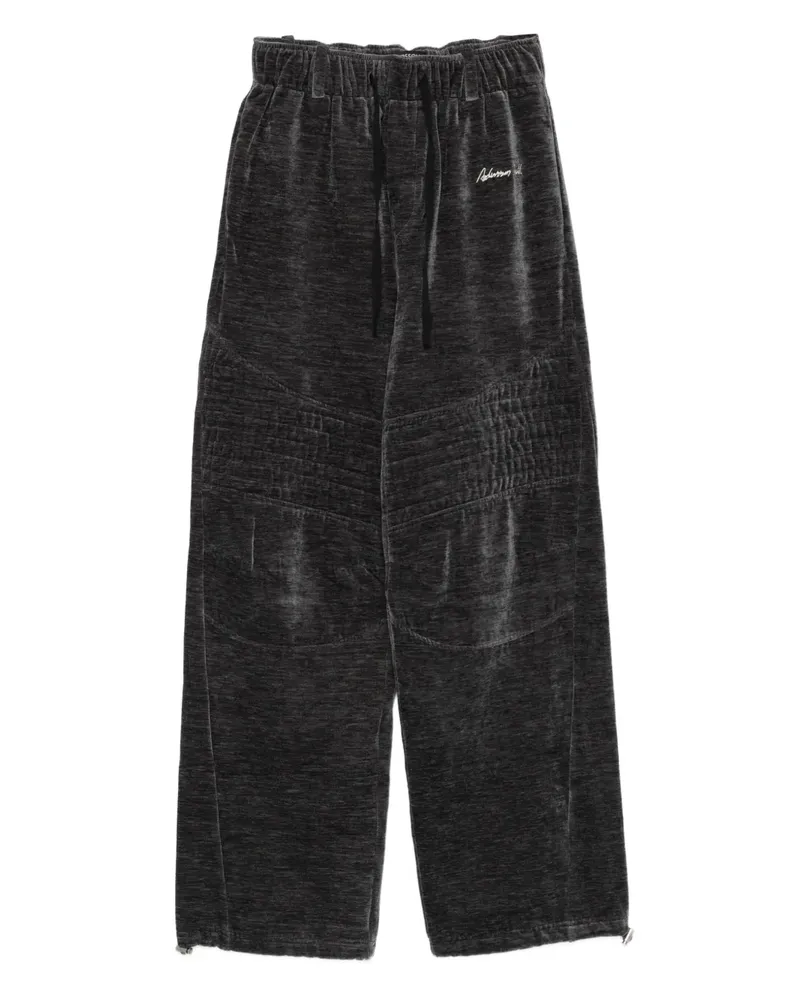 Andersson Bell Jogginghose im Biker-Look - Grau Grau