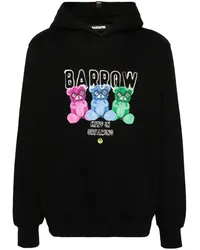 BARROW Hoodie mit Logo-Print Schwarz