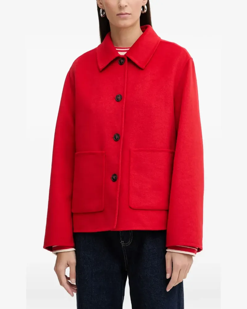 Marc O'Polo Jacke mit Taschen - Rot Rot