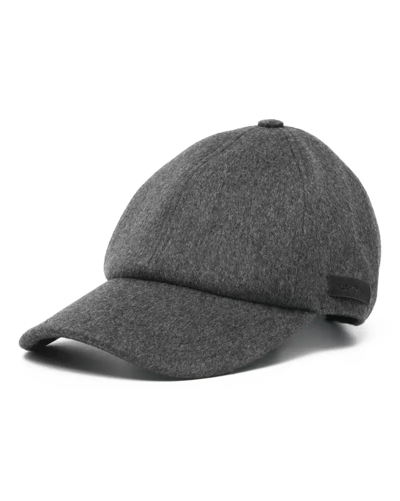 LARDINI Baseballkappe aus Wolle - Grau Grau