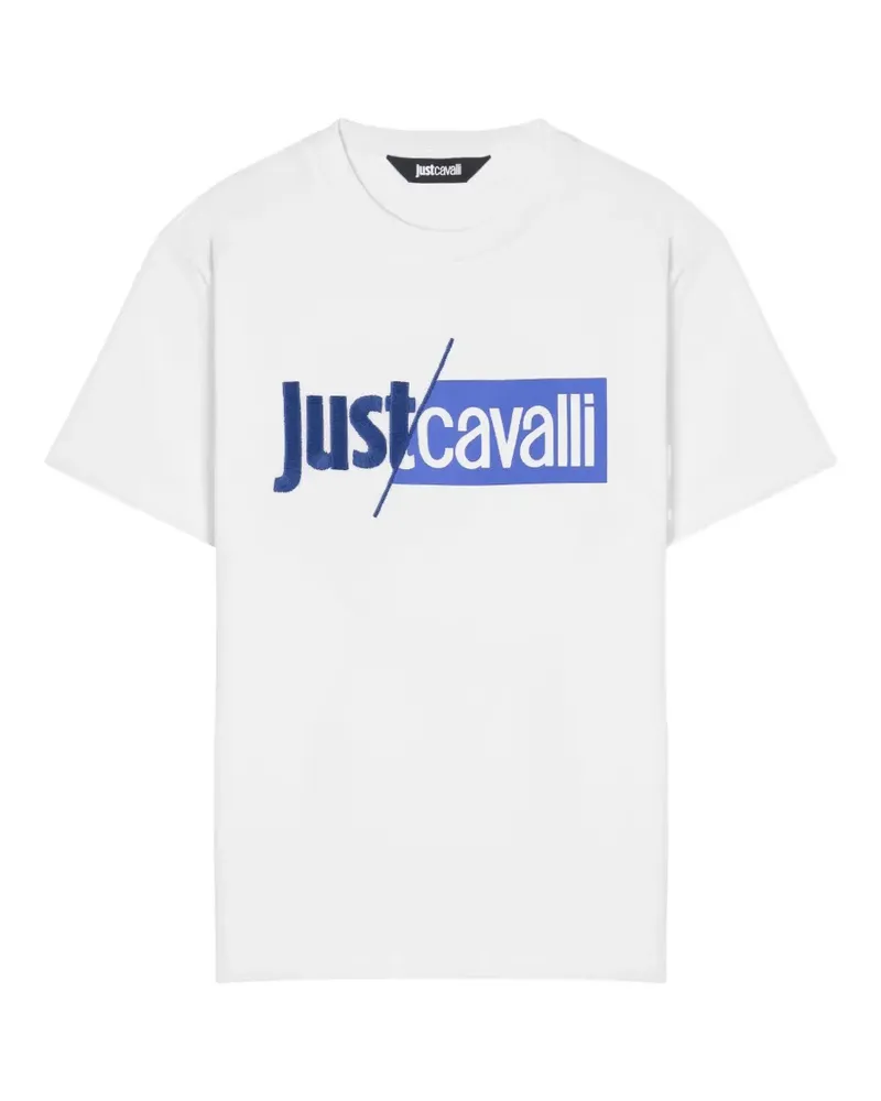 Just Cavalli logo-print t-shirt - Weiß Weiß