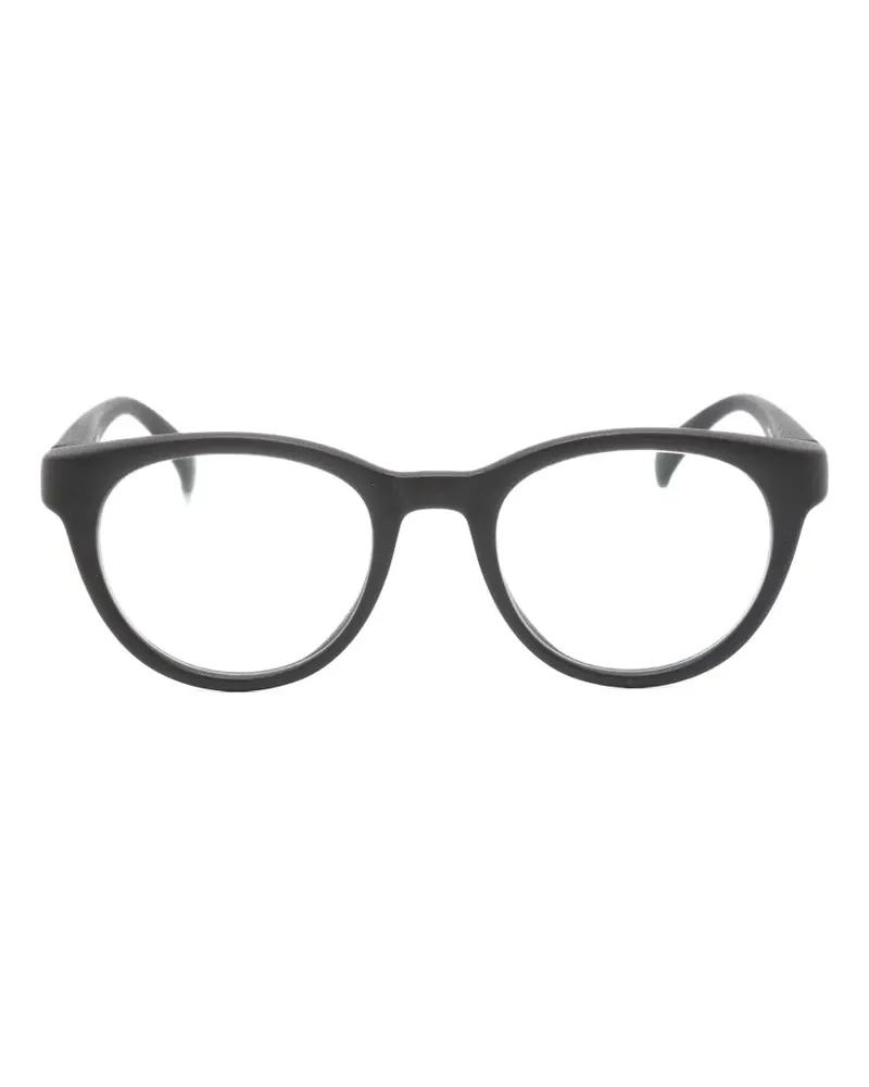 Mykita Tuff round-frame glasses - Schwarz Schwarz