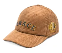Grace Baseballkappe aus Cord - Braun