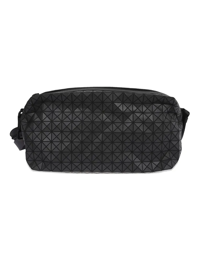 Issey Miyake Schultertasche mit geometrischem Muster - Schwarz Schwarz