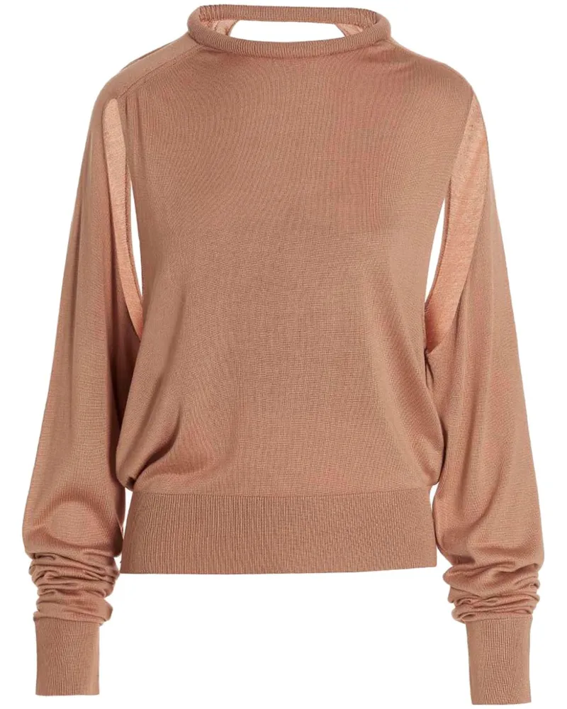 RAMAEL Pullover mit Cut-Out-Detail - Rosa Rosa