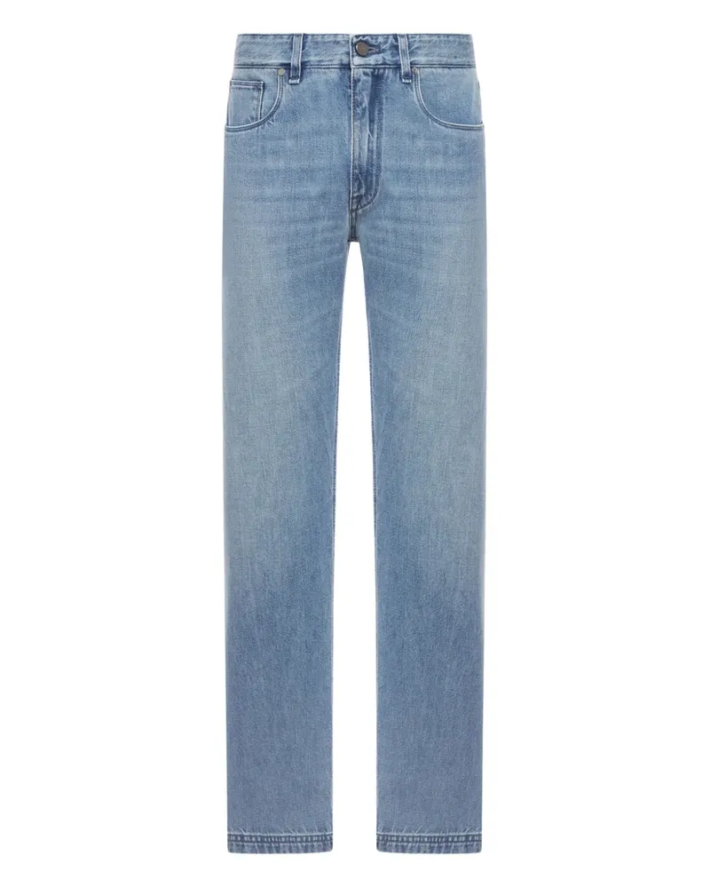 Fendi Jeans mit Stone-Wash-Effekt - Blau Blau