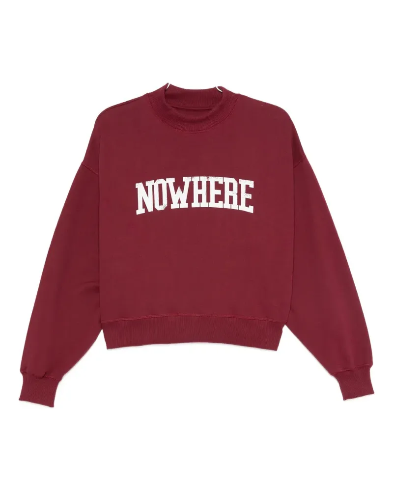 The New Society graphic-print sweatshirt - Rot Rot