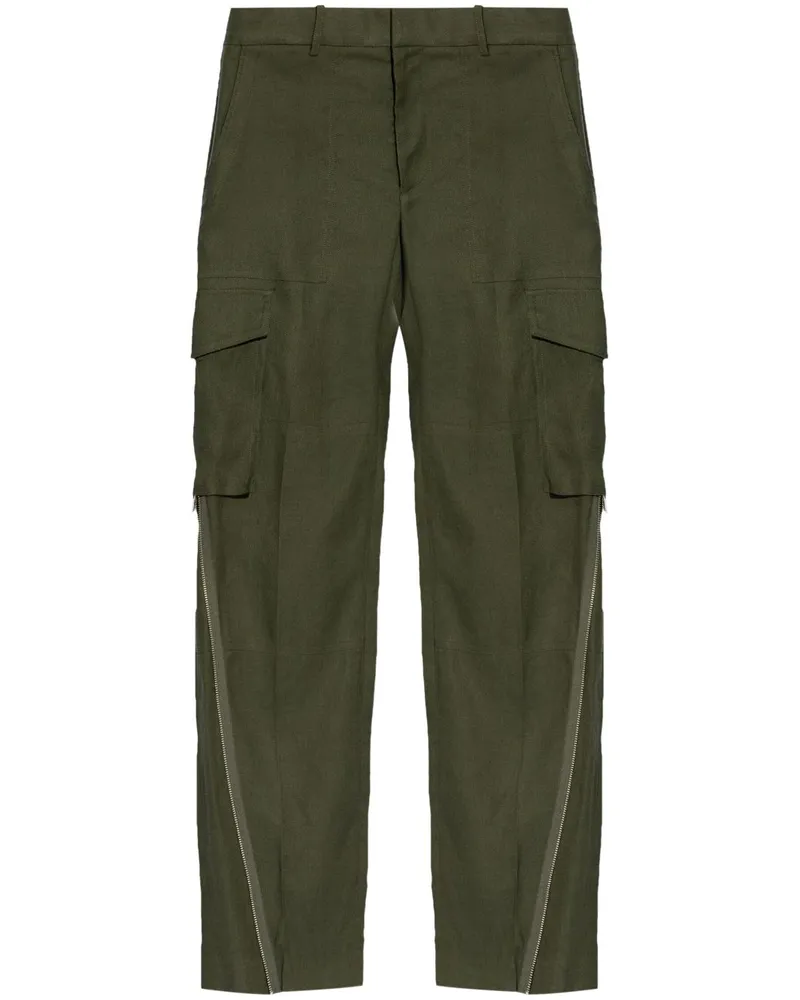 Helmut Lang Cargohose im Workwear-Look Grün