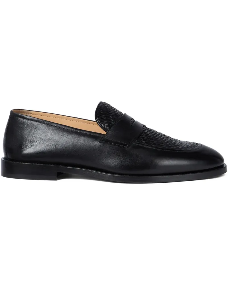 Brunello Cucinelli Klassische Penny-Loafer - Schwarz Schwarz