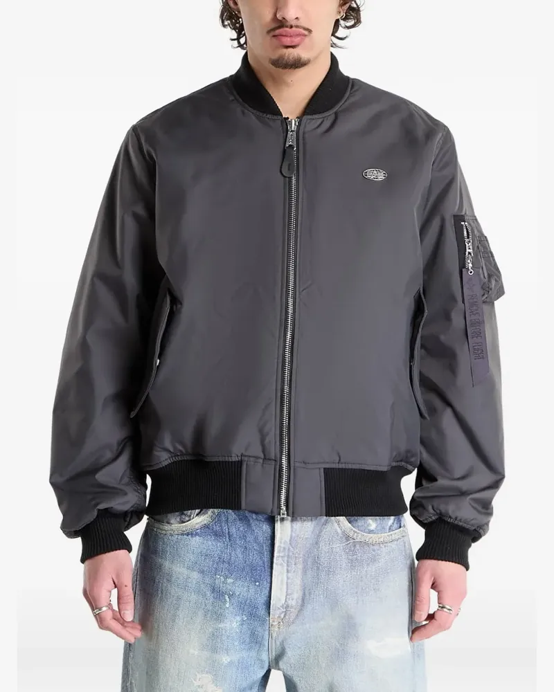 Alpha Industries World Logo MA-1 bomber jacket - Grau Grau