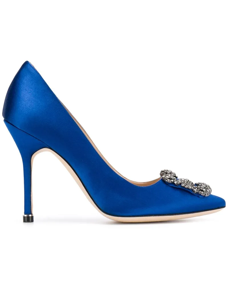 Manolo Blahnik Hangisi pumps - Blau Blau