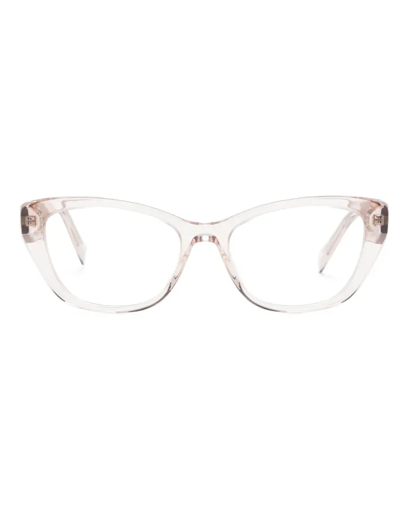 Prada Transparente Cat-Eye-Brille - Rosa Rosa