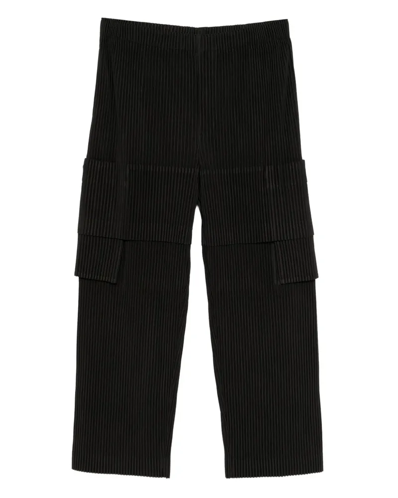 Issey Miyake Hose mit mehreren Taschen - Schwarz Schwarz