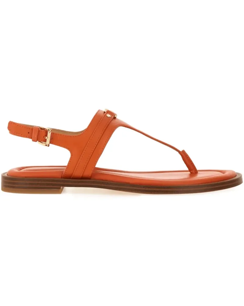 Michael Kors Mandy Sandalen mit T-Riemen - Orange Orange