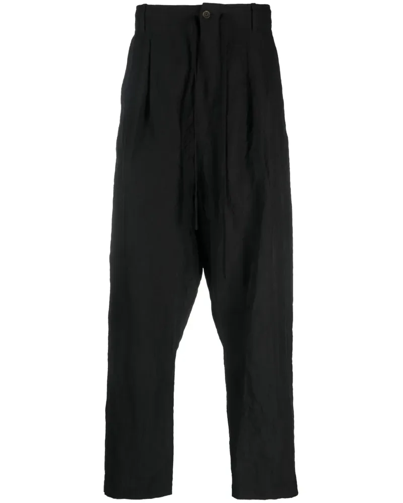 forme d'expression Baggy-Hose aus Leinen - Schwarz Schwarz