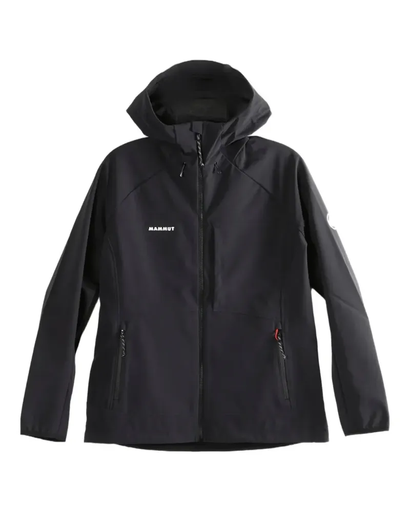 Mammut zip-up hooded jacket - Schwarz Schwarz