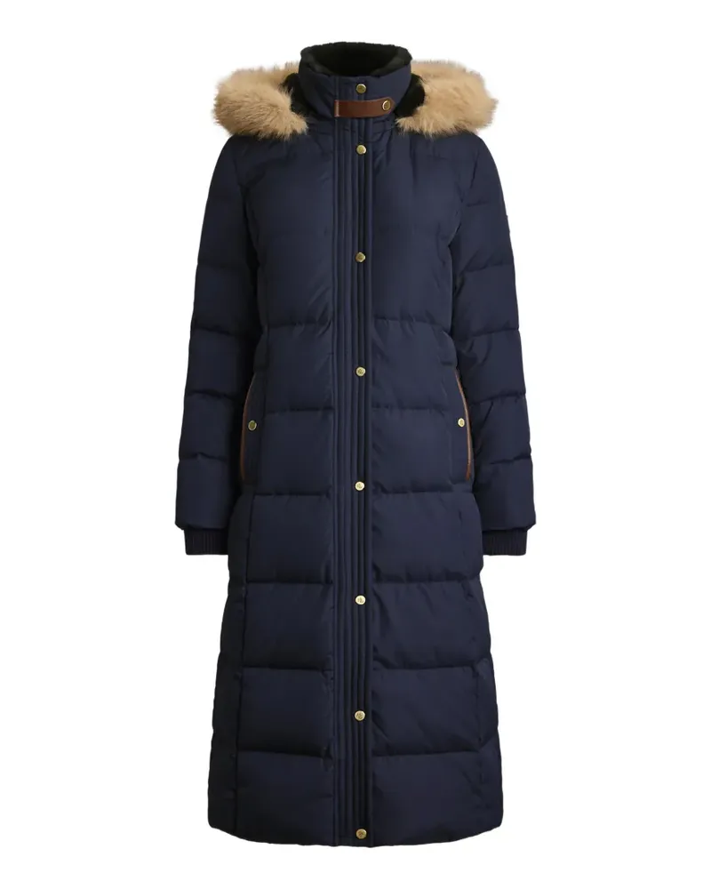 Ralph Lauren Steppmantel mit Kapuze - Blau Blau
