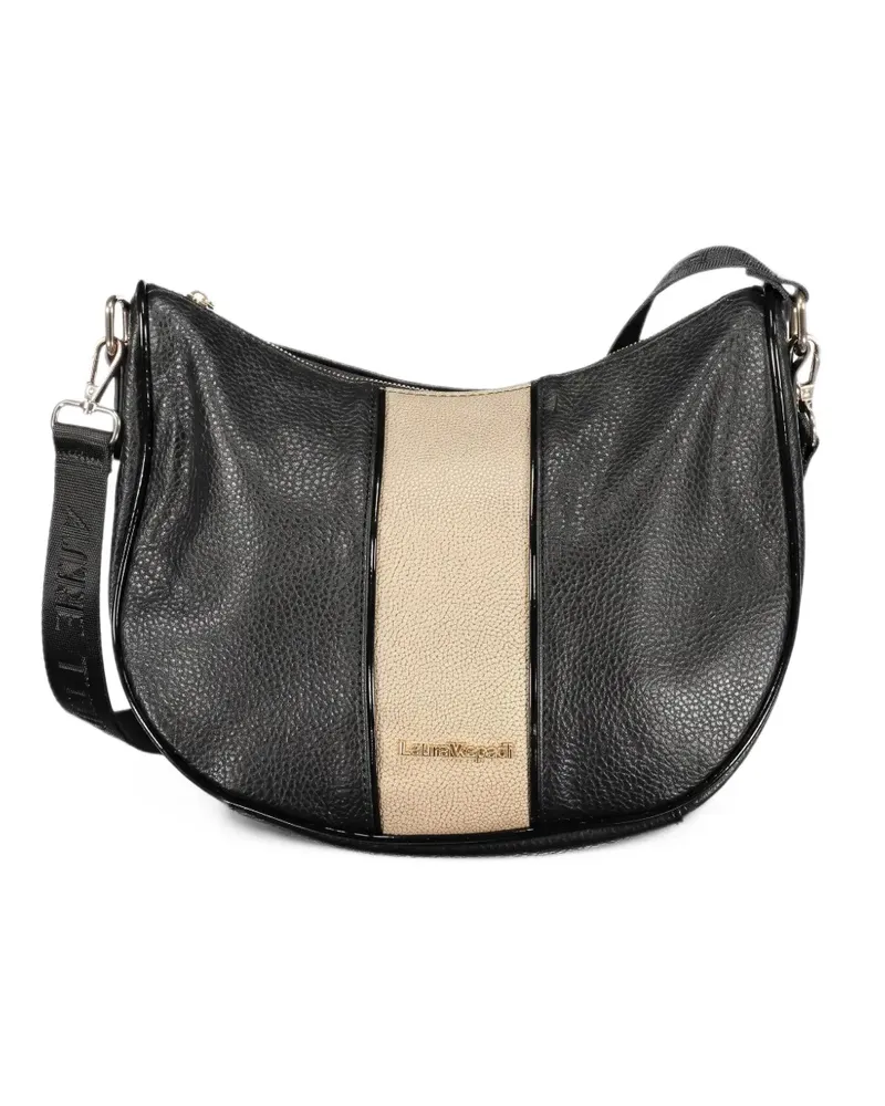 Laura Biagiotti Gillman stripe-detail crossbody bag - Schwarz Schwarz