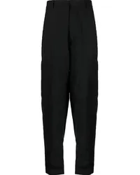 LARDINI Klassische Tapered-Hose Schwarz