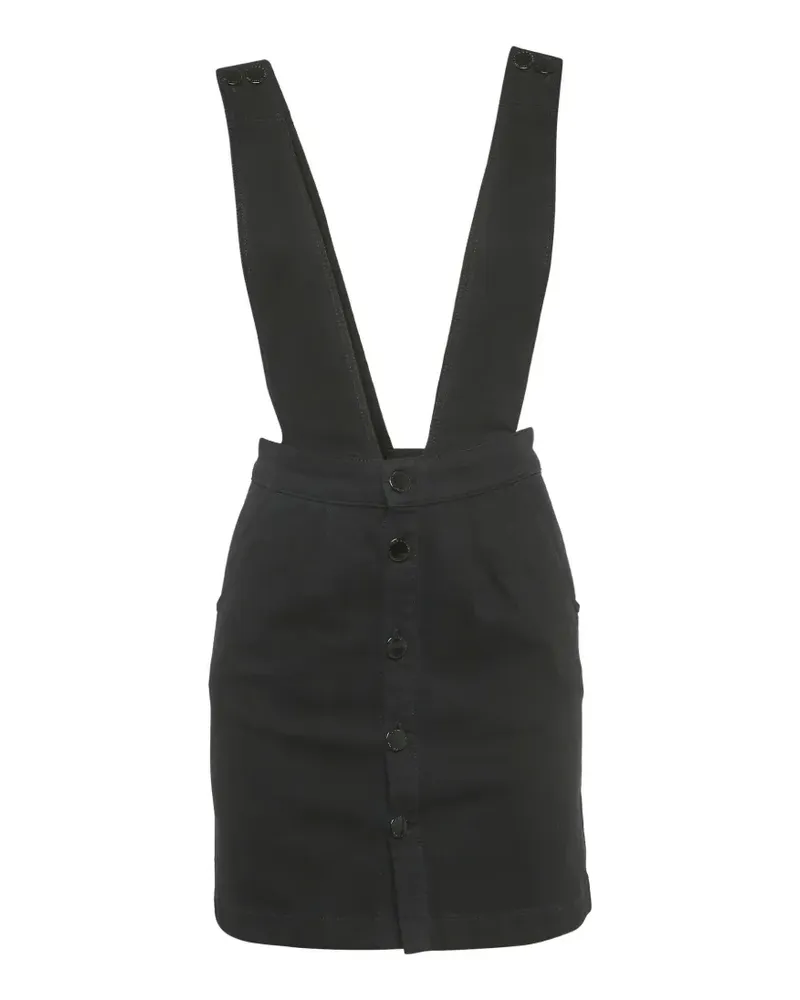Maje Ritana strap-detail mini skirt - Schwarz Schwarz