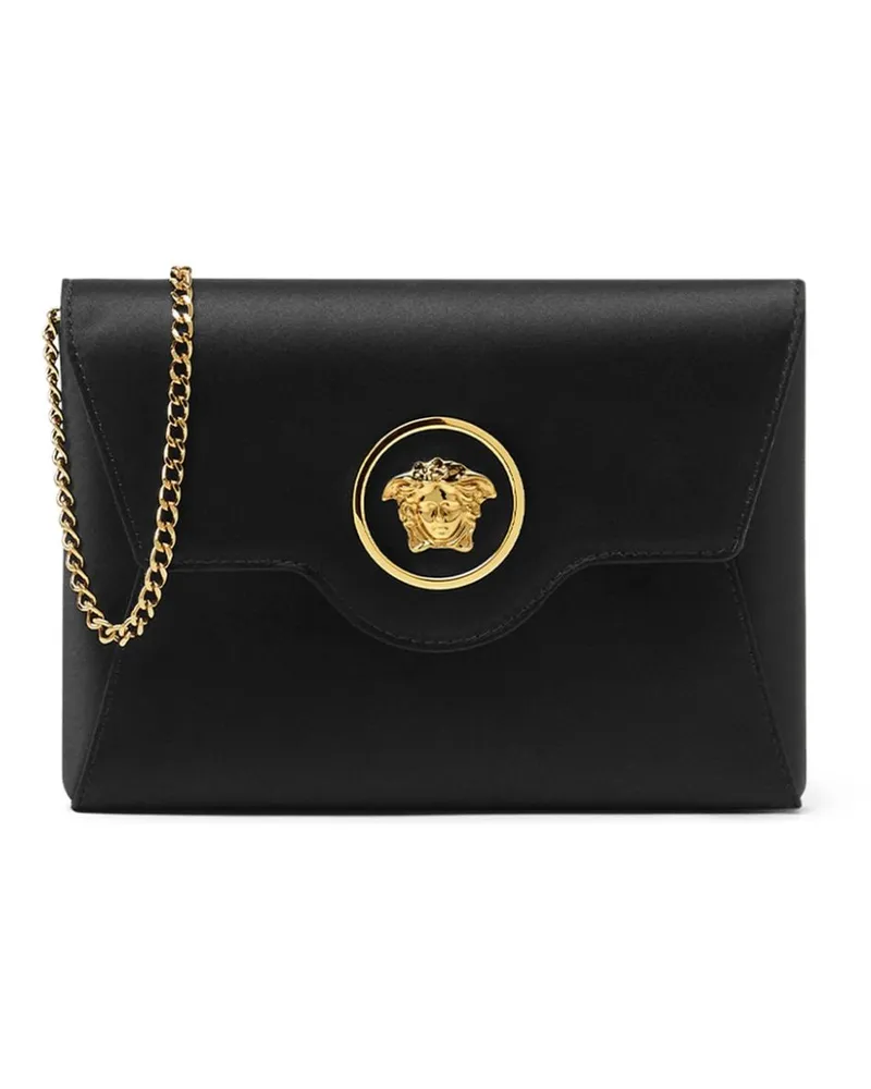 Versace La Medusa Kuvert-Clutch - Schwarz Schwarz