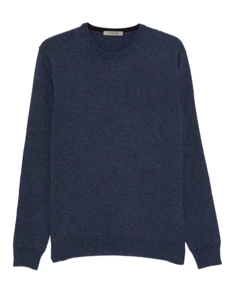 Corneliani Pullover mit rundem Ausschnitt - Blau Blau