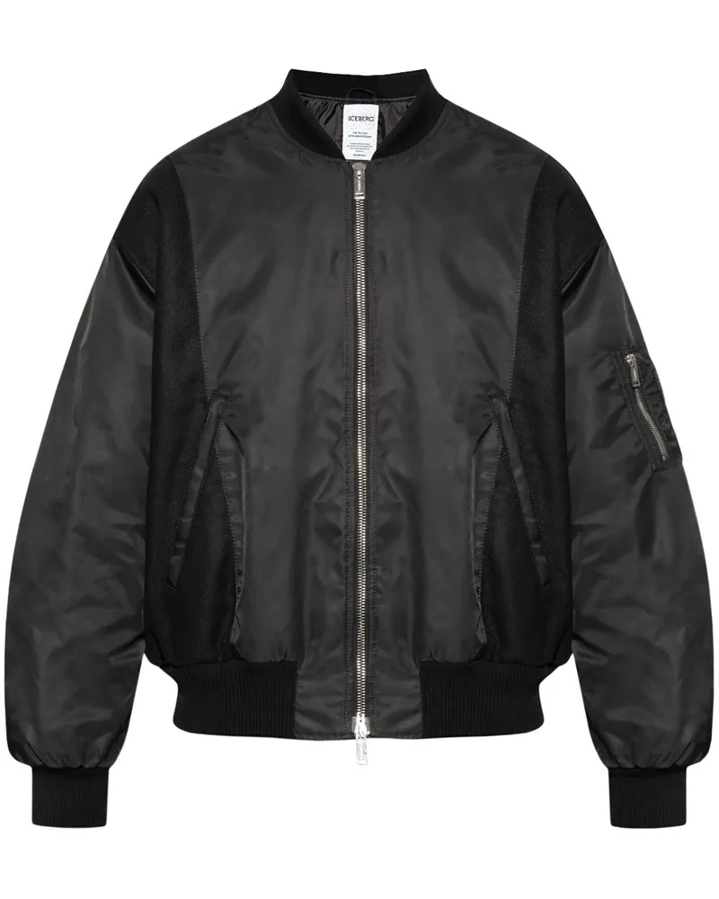Iceberg x Looney Tunes Bugs Bunny Jacke Schwarz