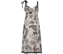 Dalil Leinenkleid - Weiß