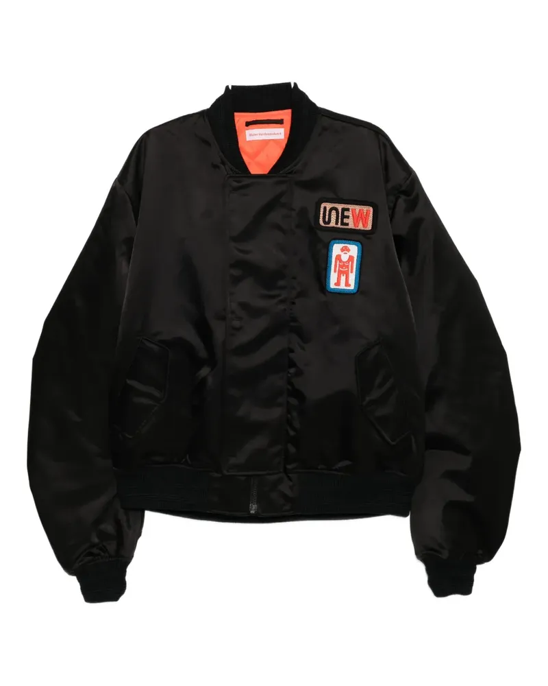 Walter van Beirendonck Beep Beep Bomberjacke - Schwarz Schwarz