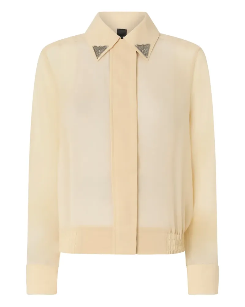 Pinko Hemd mit verziertem Kragen - Nude Nude
