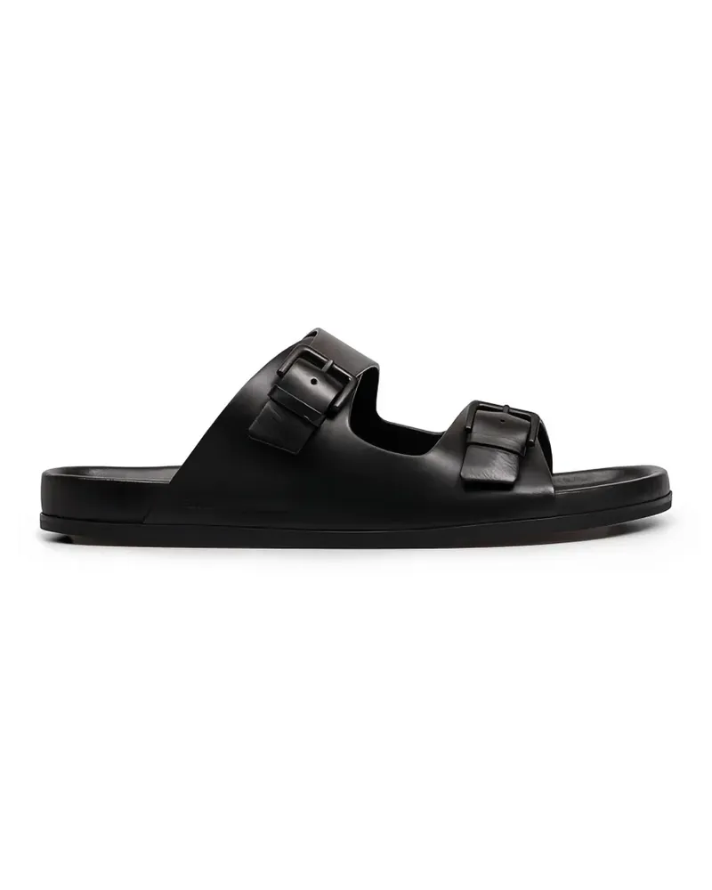 AMI Paris buckle-strap sandals - Schwarz Schwarz